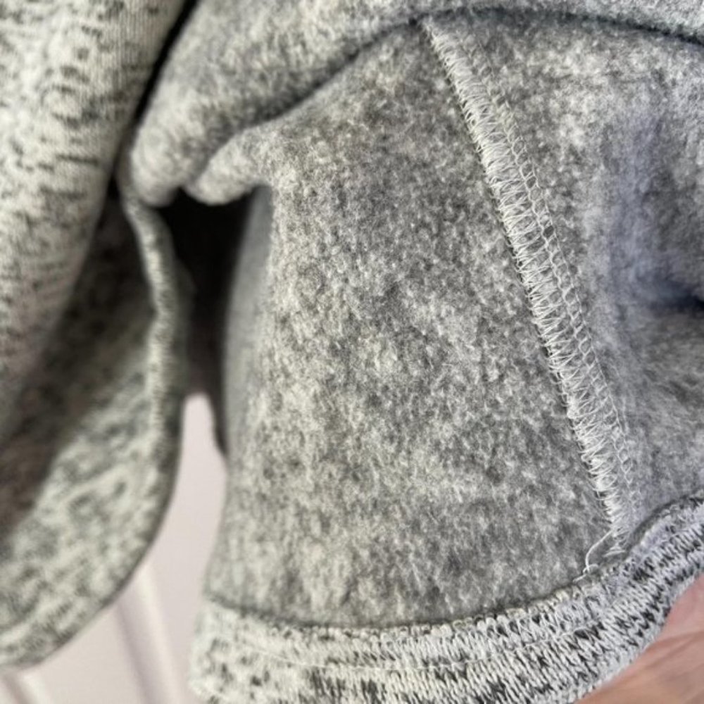 Kyodan Gray Marl Snap Pullover - image 7